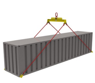 Траверса подъёма контейнера за нижние фитинги (1 точка) 20 ЗСК 3 Опоры и конструкции